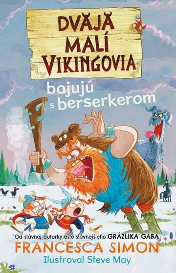 Obálka knihy Dvaja malí Vikingovia bojujú s berserkerom