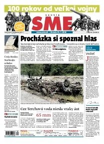 Obálka e-magazínu SME 23.7.2014