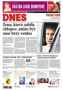 Obálka e-magazínu MF Dnes 16.10.2014