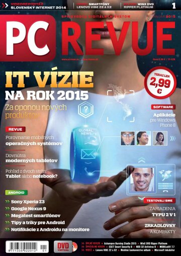 Obálka e-magazínu PC REVUE 1/2015
