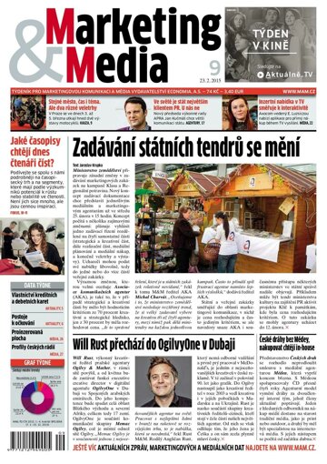 Obálka e-magazínu Marketing & Media 9 - 23.2.2015