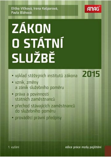 Obálka e-magazínu Zákon o státní službě 2015