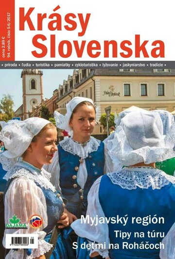 Obálka e-magazínu Krásy Slovenska 5-6/2017