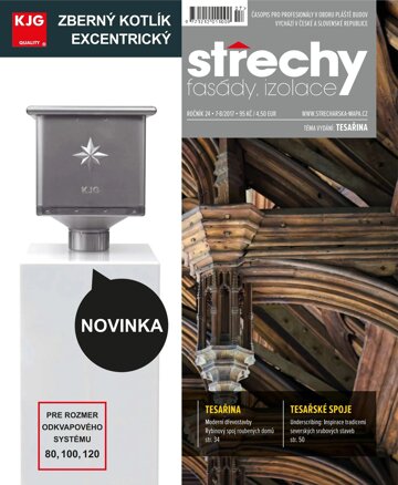 Obálka e-magazínu Střechy-Fasády-Izolace 7-8/2017