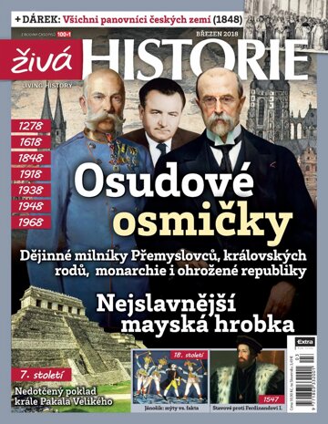 Obálka e-magazínu Živá historie 3/2018