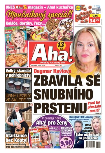 Obálka e-magazínu AHA! 6.9.2018