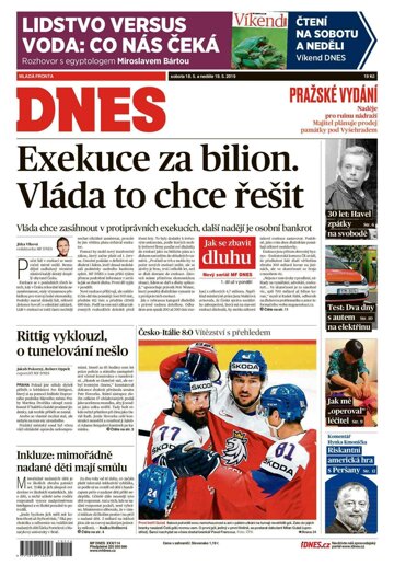 Obálka e-magazínu MF Dnes 18.5.2019