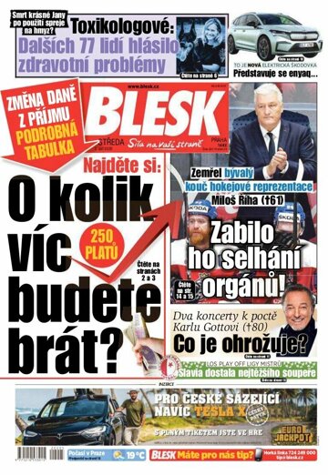 Obálka e-magazínu Blesk 2.9.2020