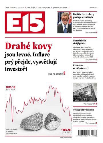 Obálka e-magazínu E15 - 17.12.2021