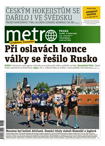 Obálka e-magazínu deník METRO 9.5.2022