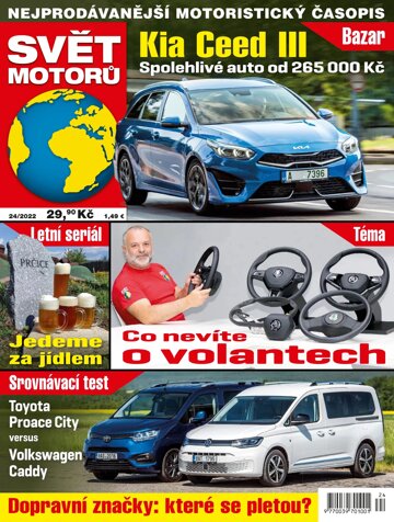 Obálka e-magazínu Svět motorů 24/2022