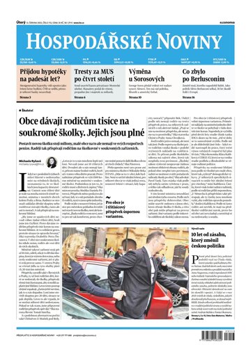 Obálka e-magazínu Hospodářské noviny 113 - 13.6.2023