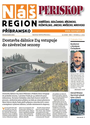 Obálka e-magazínu Náš Region - Příbramsko 7/2024