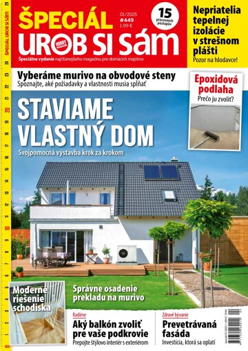 Obálka e-magazínu Urob si sám špeciál 1/2025