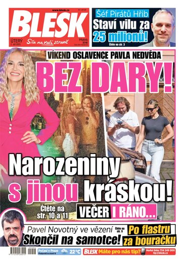 Obálka e-magazínu Blesk 2.9.2025