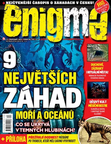 Obálka e-magazínu Enigma 12/2025
