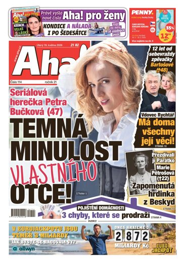 Obálka e-magazínu AHA! 19.5.2026