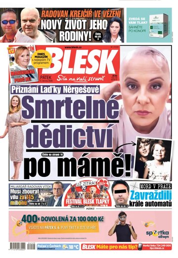 Obálka e-magazínu Blesk 5.6.2026