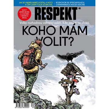 Obálka audioknihy Respekt 40/2021