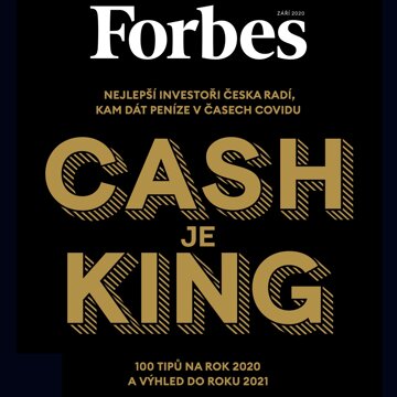 Obálka audioknihy Forbes září 2020