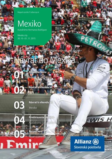 Obálka e-magazínu Magazín F1 13/2015