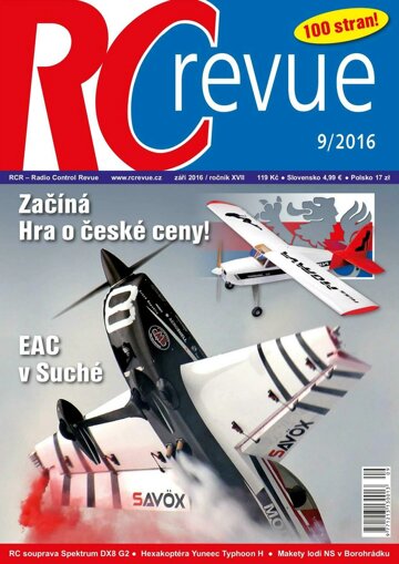 Obálka e-magazínu RC revue 9/16