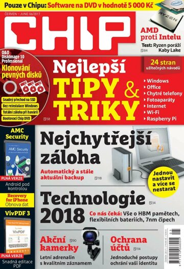 Obálka e-magazínu CHIP 6/2017