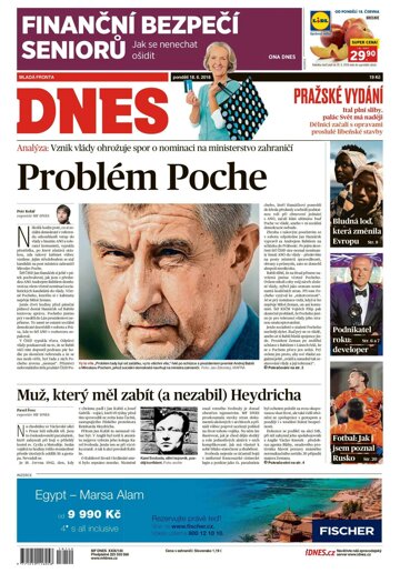 Obálka e-magazínu MF Dnes 18.6.2018