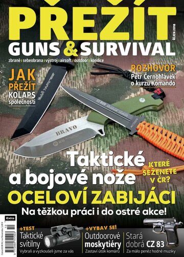 Obálka e-magazínu Přežít 10/2018