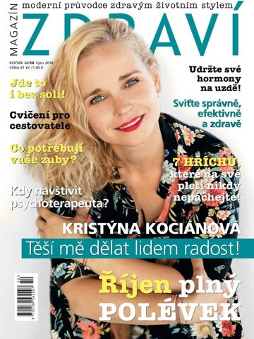 Obálka e-magazínu Zdraví 10/2018