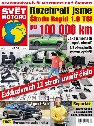 Obálka e-magazínu Svět motorů 25/2019