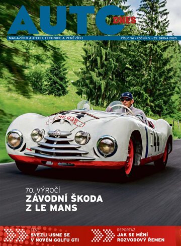 Obálka e-magazínu Auto DNES 25.8.2020