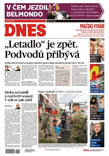 Obálka e-magazínu MF Dnes 14.9.2021