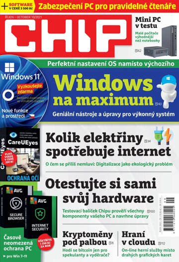 Obálka e-magazínu CHIP 10/2021