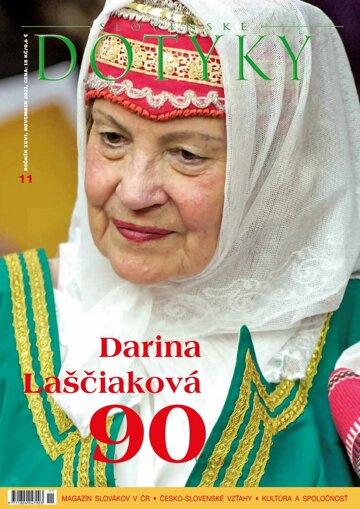 Obálka e-magazínu SLOVENSKÉ DOTYKY 11/2021