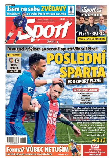 Obálka e-magazínu Sport 7.5.2022