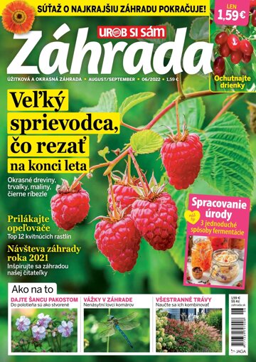 Obálka e-magazínu Záhrada 2022 06