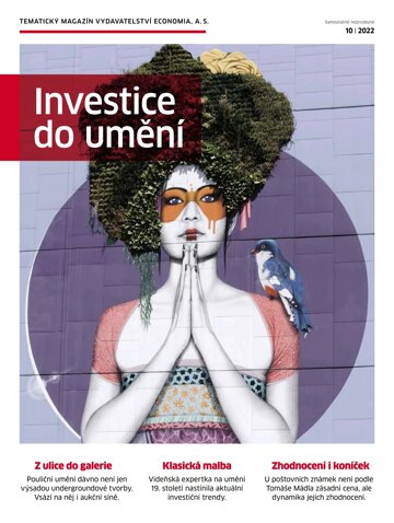 Obálka e-magazínu Ekonom 42 - 13.10.2022 Investice do umění