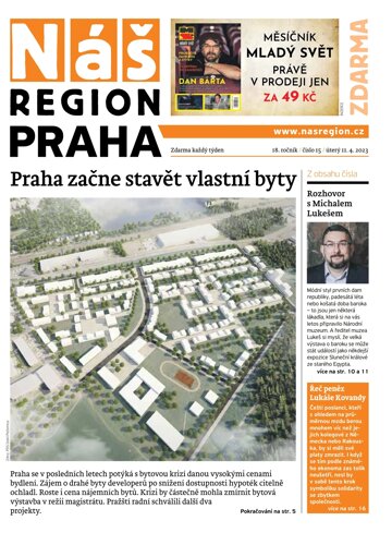 Obálka e-magazínu Náš Region - Praha 15/2023