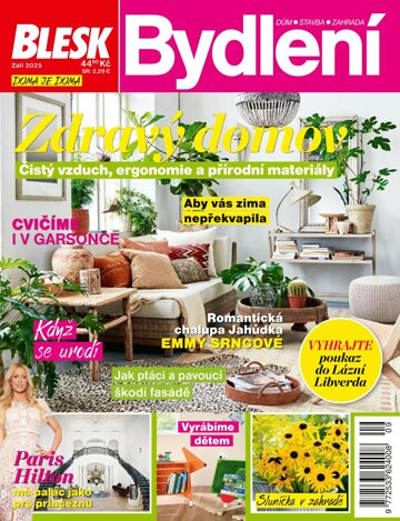 Obálka e-magazínu Blesk Bydlení 9/2025