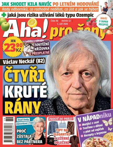 Obálka e-magazínu AHA! pro ženy 36/2026