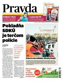 Obálka e-magazínu Pravda 30.1.2010