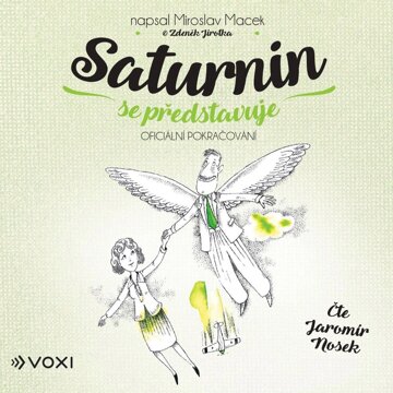 Obálka audioknihy Saturnin se představuje
