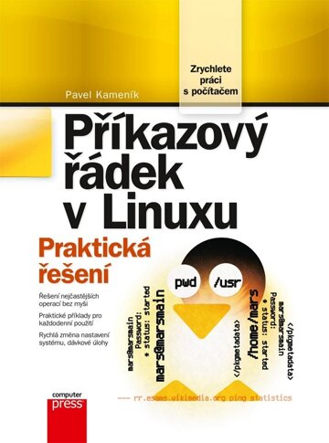 Obálka knihy Příkazový řádek v Linuxu