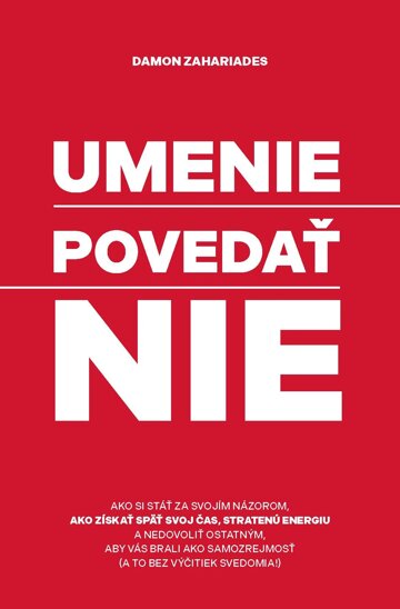 Obálka knihy Umenie povedať nie