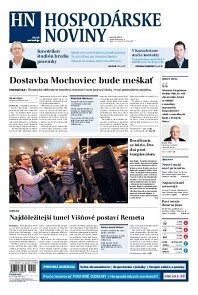 Obálka e-magazínu Hospodárske noviny 10.06.2014