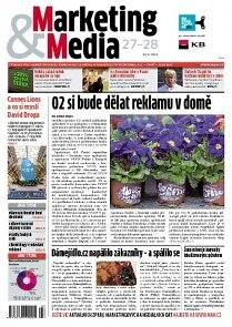 Obálka e-magazínu Marketing & Media 27-28 - 30.6.2014