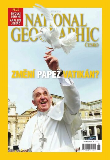 Obálka e-magazínu National Geographic 8/2015