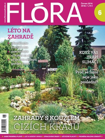 Obálka e-magazínu Flóra 6/2016