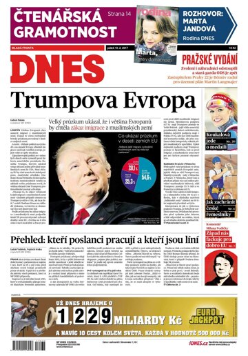 Obálka e-magazínu MF Dnes 10.2.2017